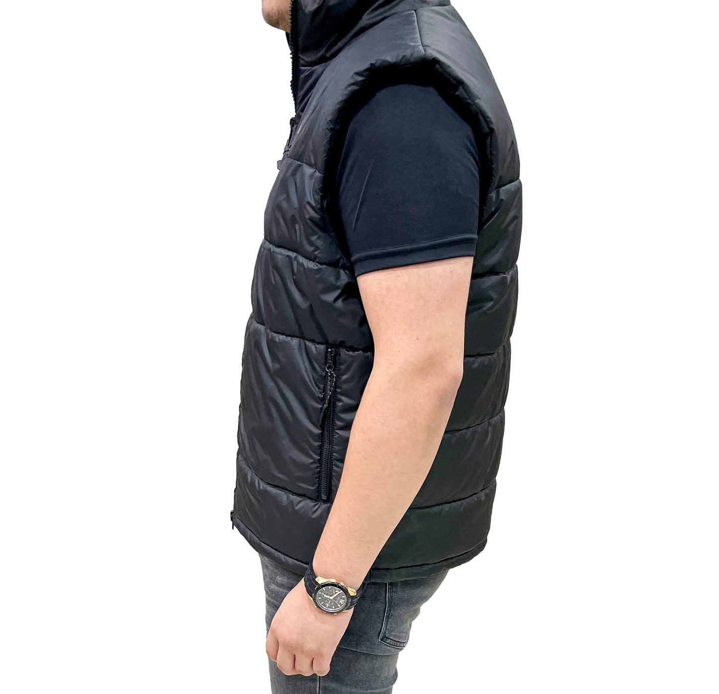 Unisex Sleeveless Puffer Jacket